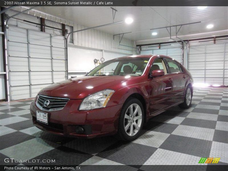 Sonoma Sunset Metallic / Cafe Latte 2007 Nissan Maxima 3.5 SE