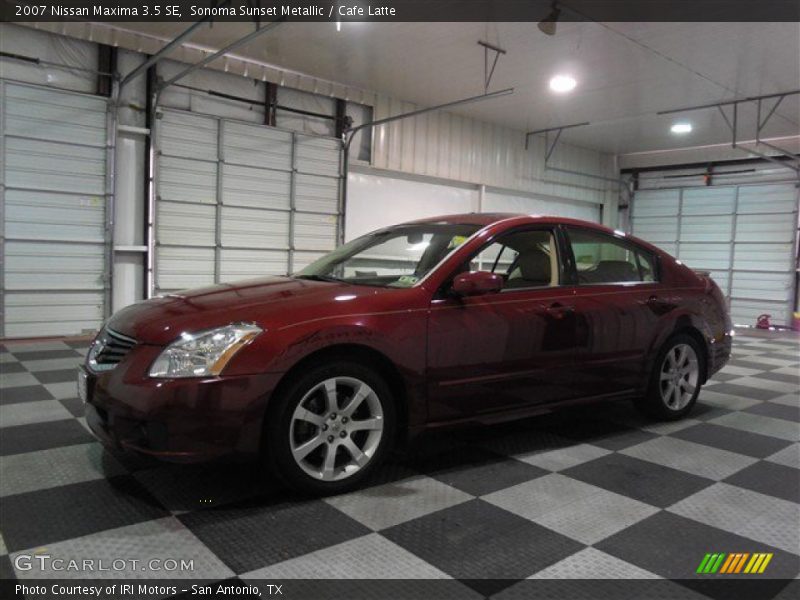 Sonoma Sunset Metallic / Cafe Latte 2007 Nissan Maxima 3.5 SE