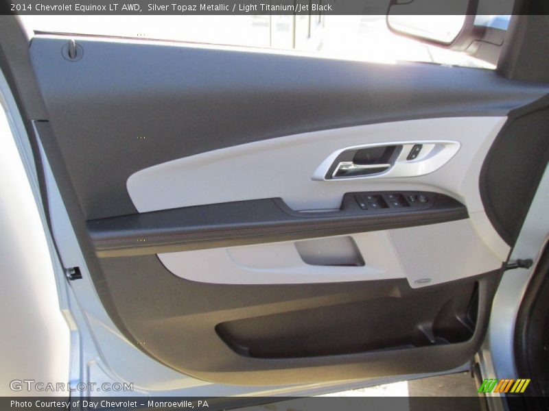 Silver Topaz Metallic / Light Titanium/Jet Black 2014 Chevrolet Equinox LT AWD