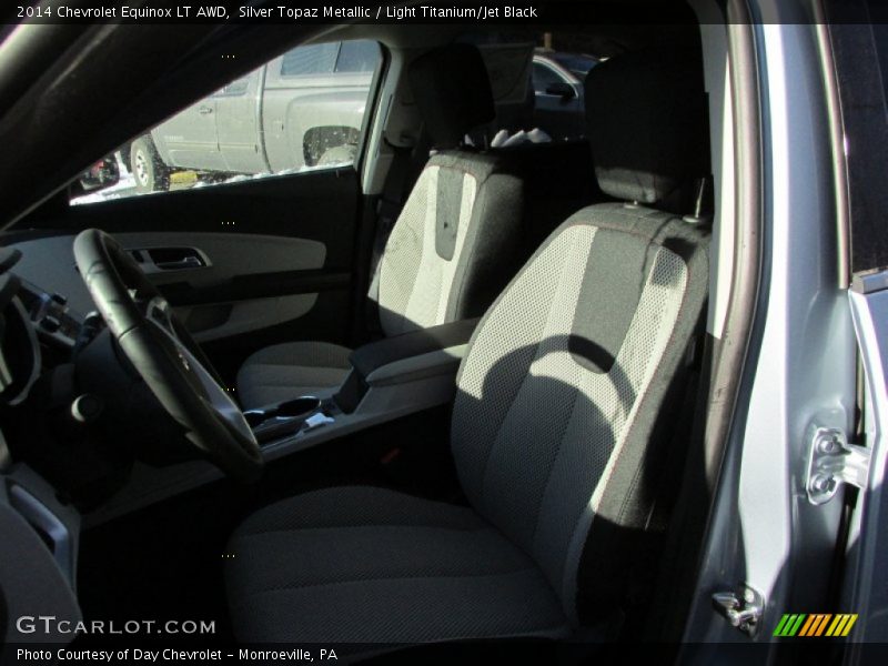 Silver Topaz Metallic / Light Titanium/Jet Black 2014 Chevrolet Equinox LT AWD