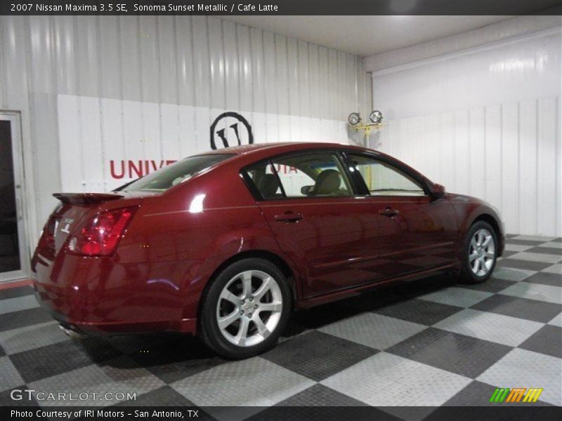 Sonoma Sunset Metallic / Cafe Latte 2007 Nissan Maxima 3.5 SE