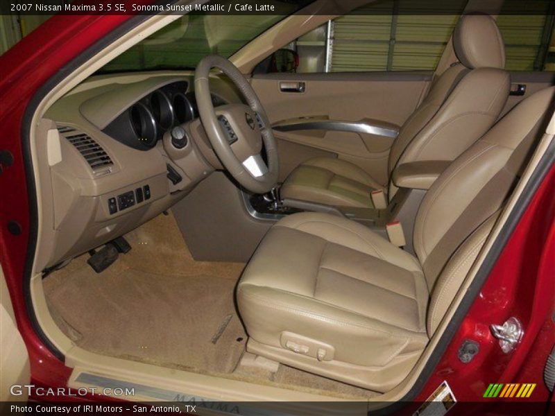Sonoma Sunset Metallic / Cafe Latte 2007 Nissan Maxima 3.5 SE