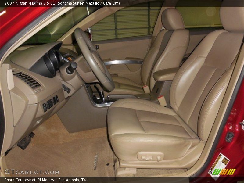 Sonoma Sunset Metallic / Cafe Latte 2007 Nissan Maxima 3.5 SE