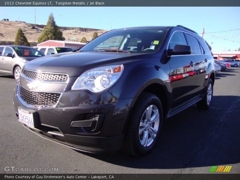 Tungsten Metallic / Jet Black 2013 Chevrolet Equinox LT