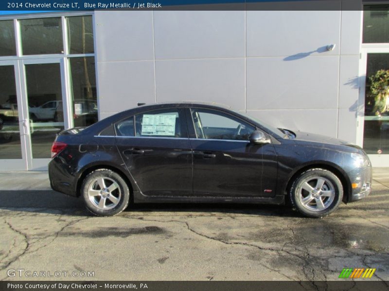 Blue Ray Metallic / Jet Black 2014 Chevrolet Cruze LT