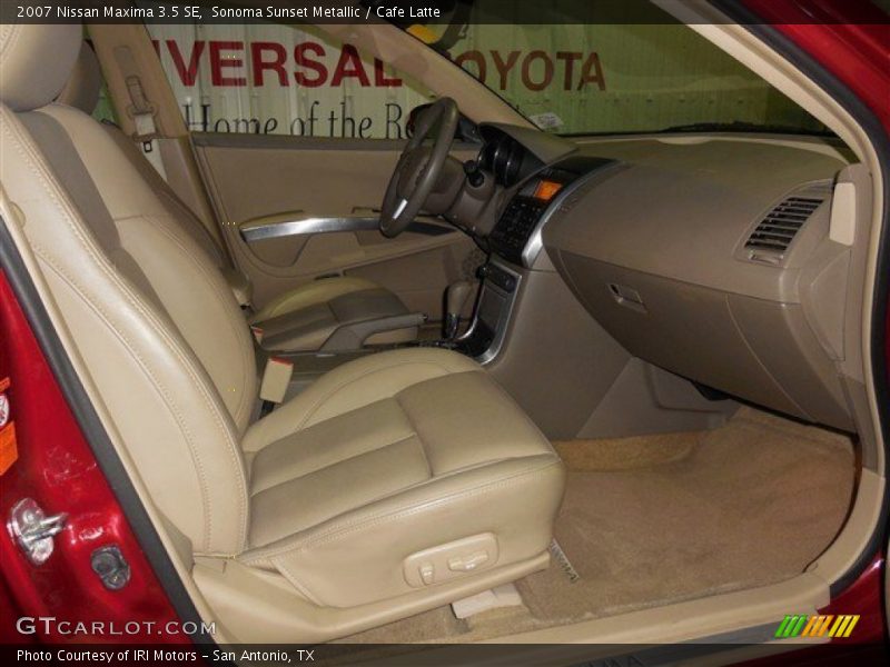 Sonoma Sunset Metallic / Cafe Latte 2007 Nissan Maxima 3.5 SE