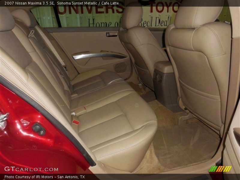 Sonoma Sunset Metallic / Cafe Latte 2007 Nissan Maxima 3.5 SE
