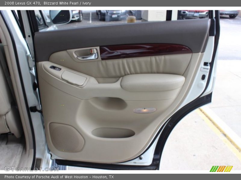 Blizzard White Pearl / Ivory 2008 Lexus GX 470