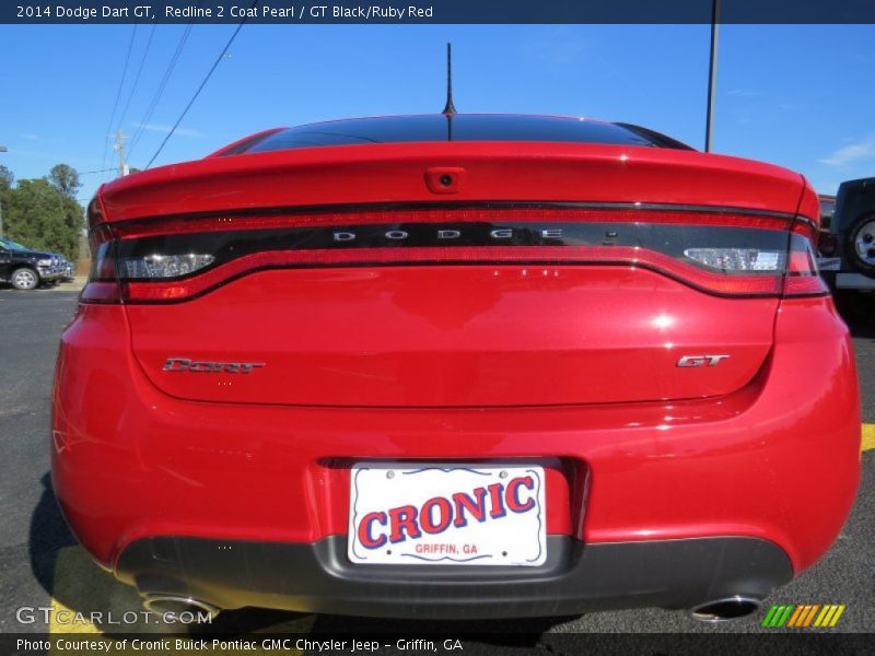 Redline 2 Coat Pearl / GT Black/Ruby Red 2014 Dodge Dart GT