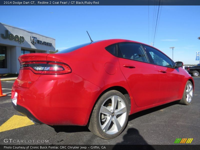 Redline 2 Coat Pearl / GT Black/Ruby Red 2014 Dodge Dart GT