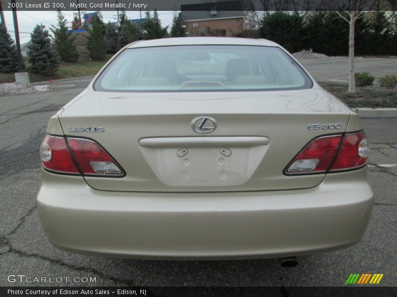 Mystic Gold Metallic / Ivory 2003 Lexus ES 300