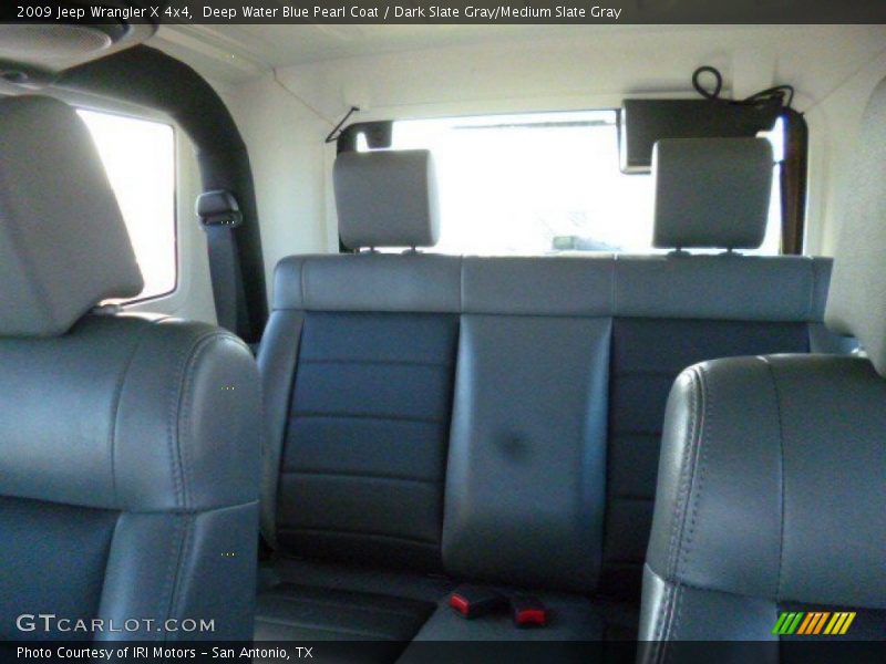 Deep Water Blue Pearl Coat / Dark Slate Gray/Medium Slate Gray 2009 Jeep Wrangler X 4x4