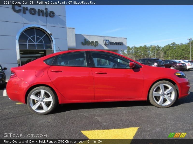 Redline 2 Coat Pearl / GT Black/Ruby Red 2014 Dodge Dart GT