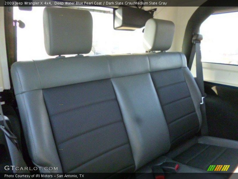 Deep Water Blue Pearl Coat / Dark Slate Gray/Medium Slate Gray 2009 Jeep Wrangler X 4x4