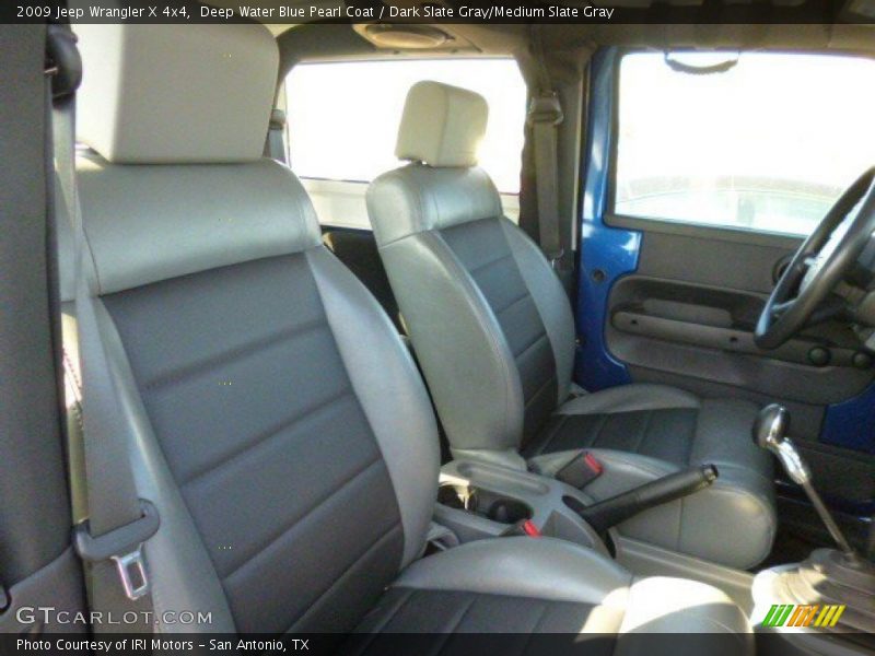 Deep Water Blue Pearl Coat / Dark Slate Gray/Medium Slate Gray 2009 Jeep Wrangler X 4x4
