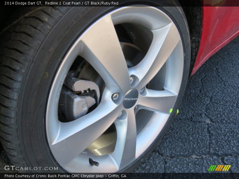 Redline 2 Coat Pearl / GT Black/Ruby Red 2014 Dodge Dart GT