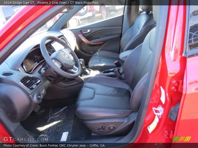 Redline 2 Coat Pearl / GT Black/Ruby Red 2014 Dodge Dart GT