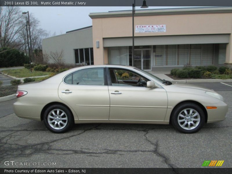 Mystic Gold Metallic / Ivory 2003 Lexus ES 300