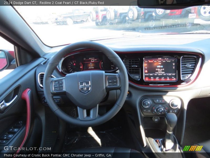Redline 2 Coat Pearl / GT Black/Ruby Red 2014 Dodge Dart GT