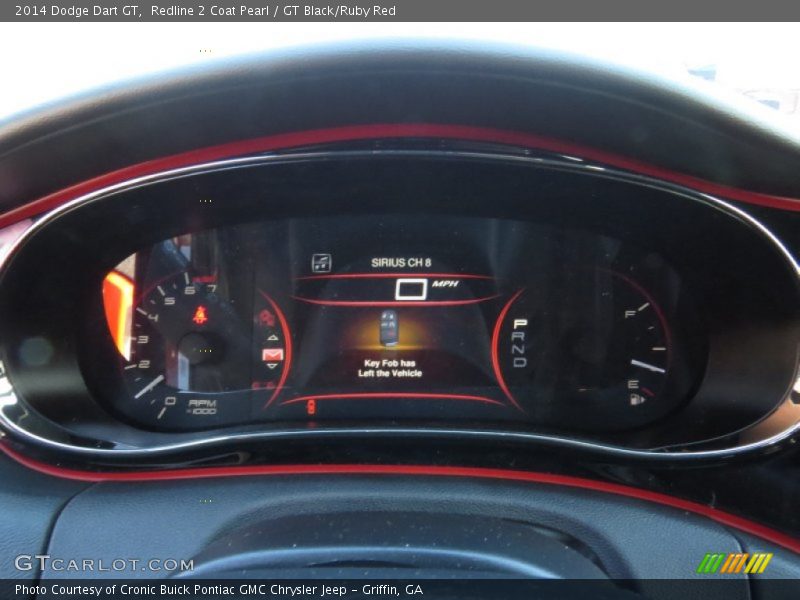 Redline 2 Coat Pearl / GT Black/Ruby Red 2014 Dodge Dart GT