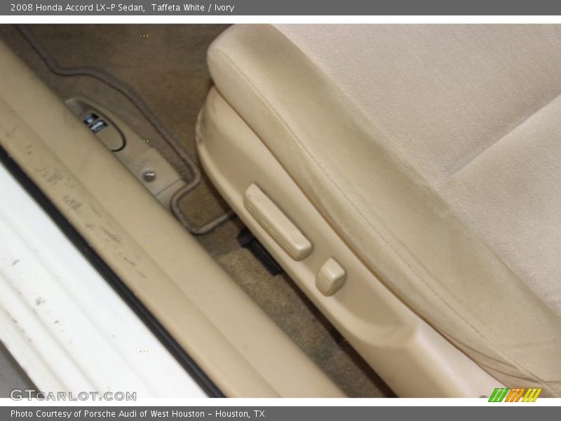Taffeta White / Ivory 2008 Honda Accord LX-P Sedan
