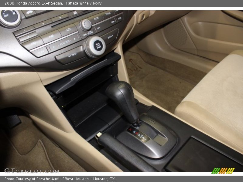 Taffeta White / Ivory 2008 Honda Accord LX-P Sedan