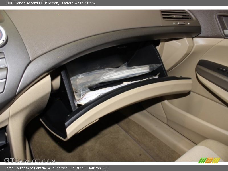 Taffeta White / Ivory 2008 Honda Accord LX-P Sedan