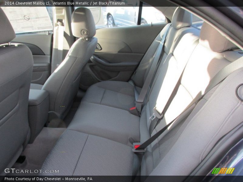 Atlantis Blue Metallic / Jet Black/Titanium 2014 Chevrolet Malibu LS
