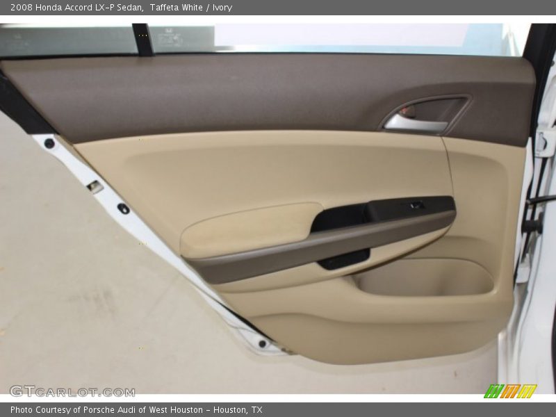 Taffeta White / Ivory 2008 Honda Accord LX-P Sedan