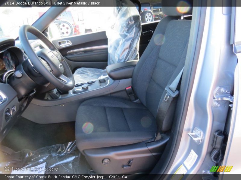 Billet Silver Metallic / Black 2014 Dodge Durango SXT