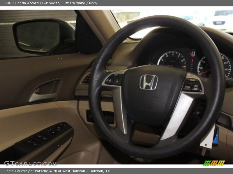 Taffeta White / Ivory 2008 Honda Accord LX-P Sedan