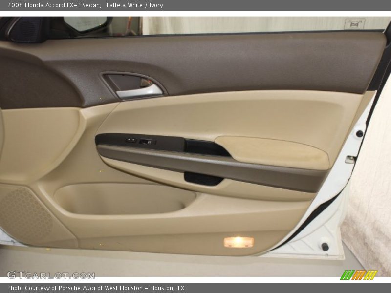 Taffeta White / Ivory 2008 Honda Accord LX-P Sedan