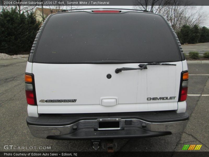 Summit White / Tan/Neutral 2004 Chevrolet Suburban 1500 LT 4x4