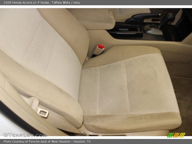 Taffeta White / Ivory 2008 Honda Accord LX-P Sedan