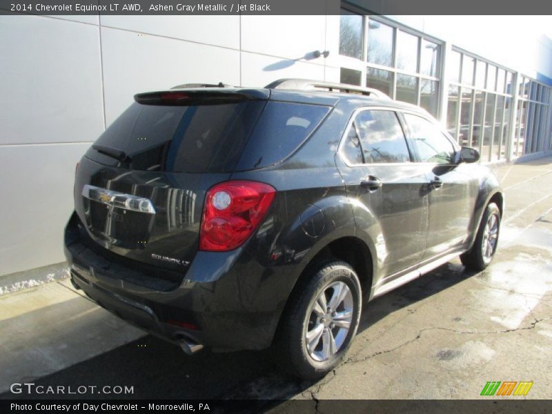 Ashen Gray Metallic / Jet Black 2014 Chevrolet Equinox LT AWD