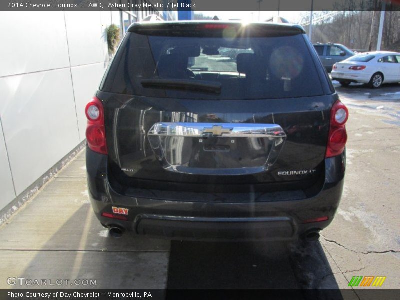 Ashen Gray Metallic / Jet Black 2014 Chevrolet Equinox LT AWD