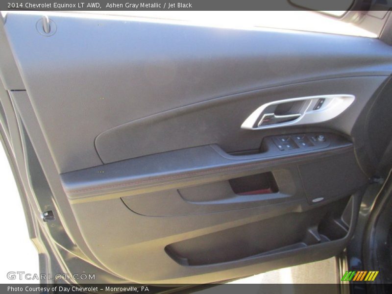 Ashen Gray Metallic / Jet Black 2014 Chevrolet Equinox LT AWD