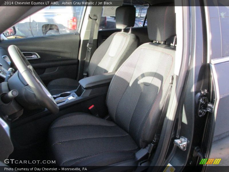 Ashen Gray Metallic / Jet Black 2014 Chevrolet Equinox LT AWD