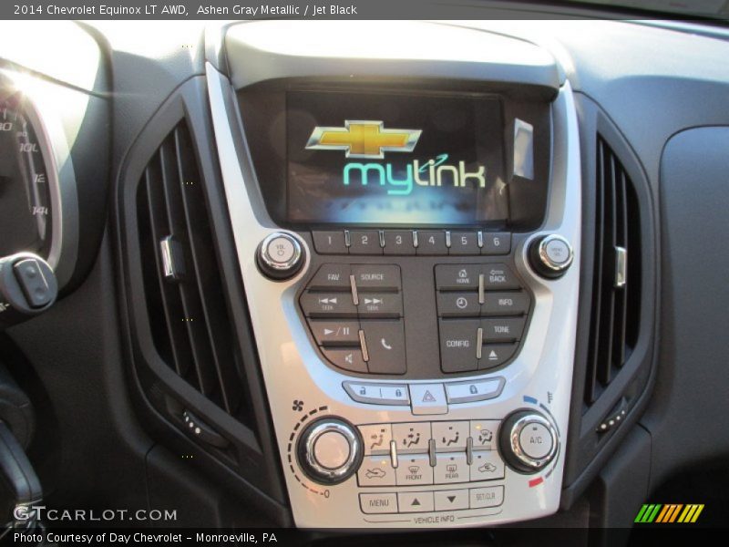 Ashen Gray Metallic / Jet Black 2014 Chevrolet Equinox LT AWD