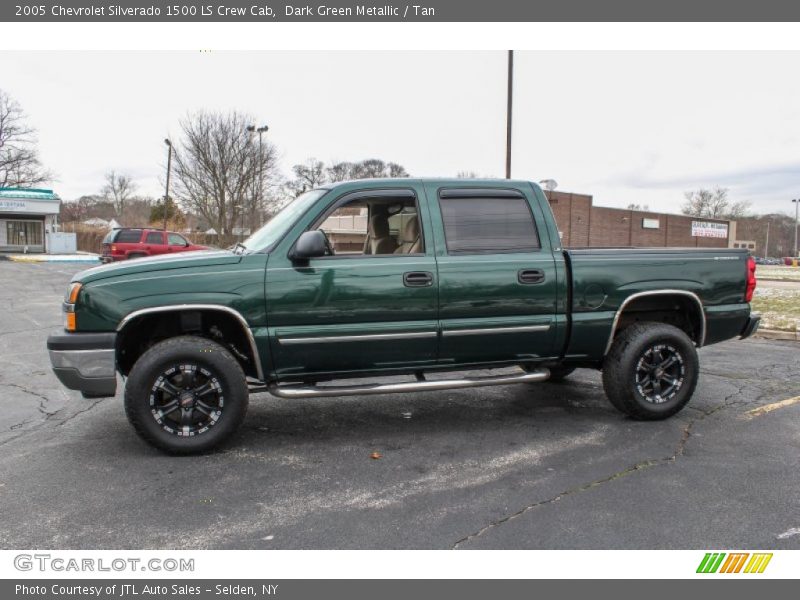  2005 Silverado 1500 LS Crew Cab Dark Green Metallic