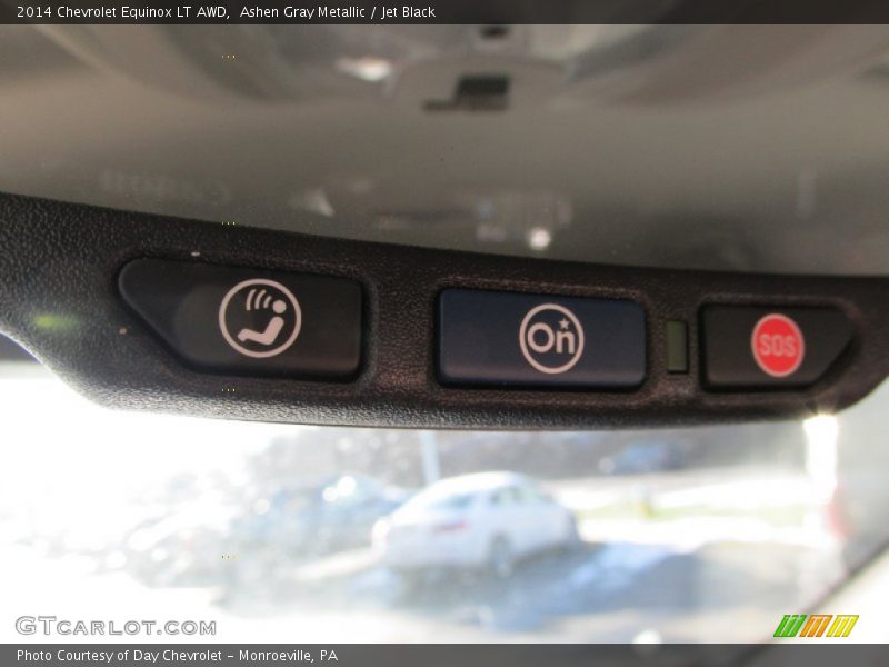 Ashen Gray Metallic / Jet Black 2014 Chevrolet Equinox LT AWD