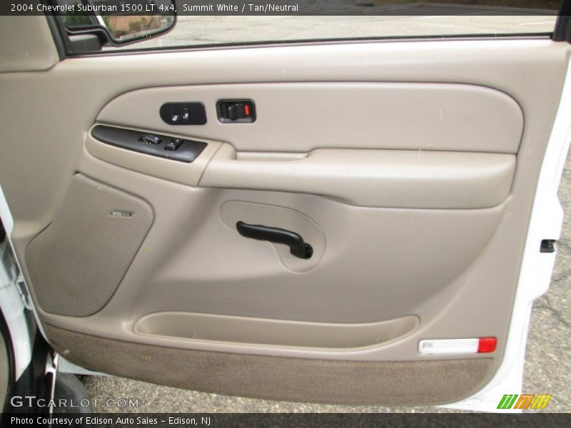 Summit White / Tan/Neutral 2004 Chevrolet Suburban 1500 LT 4x4