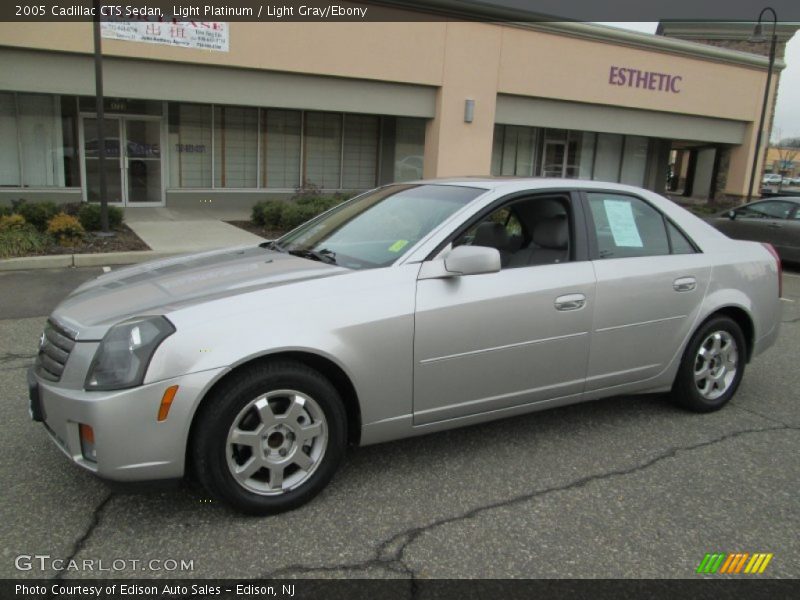 Light Platinum / Light Gray/Ebony 2005 Cadillac CTS Sedan