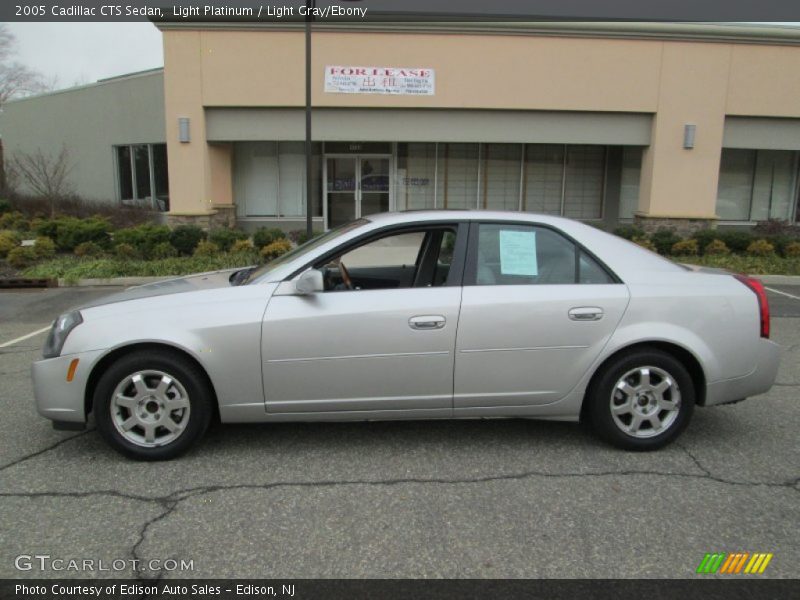 Light Platinum / Light Gray/Ebony 2005 Cadillac CTS Sedan