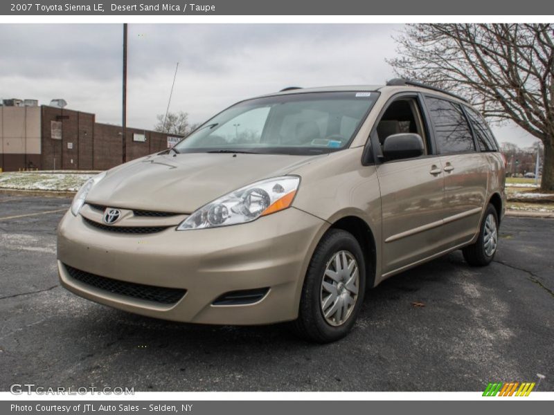 Desert Sand Mica / Taupe 2007 Toyota Sienna LE
