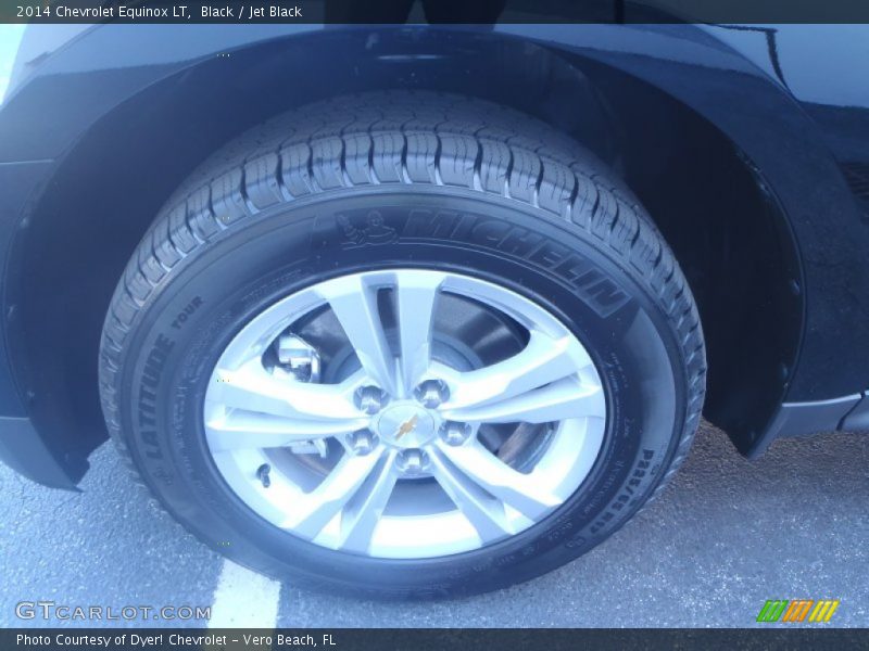 Black / Jet Black 2014 Chevrolet Equinox LT