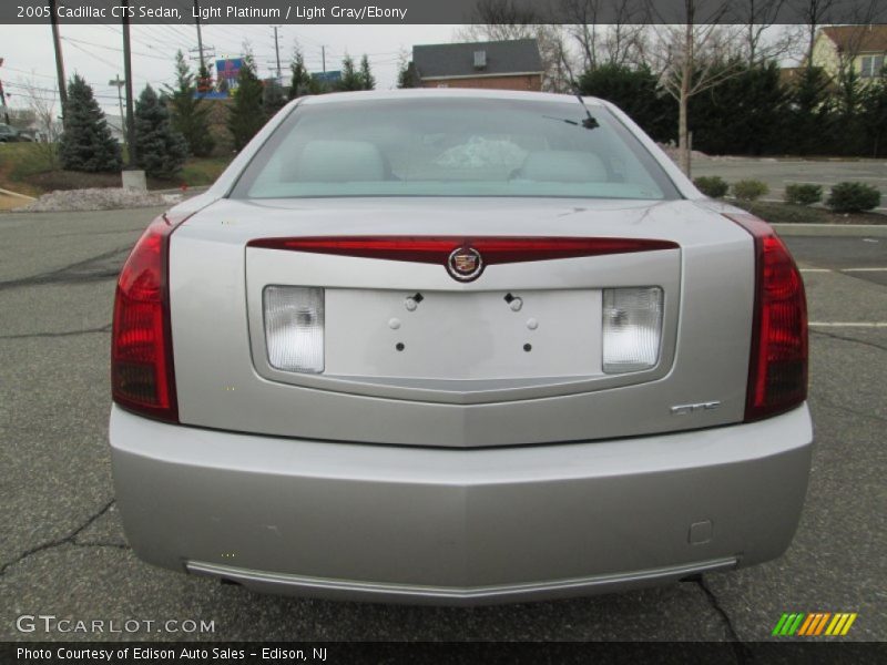 Light Platinum / Light Gray/Ebony 2005 Cadillac CTS Sedan