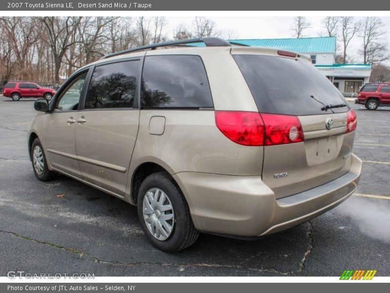 Desert Sand Mica / Taupe 2007 Toyota Sienna LE
