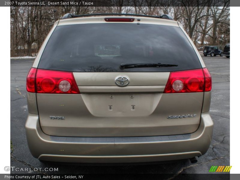 Desert Sand Mica / Taupe 2007 Toyota Sienna LE