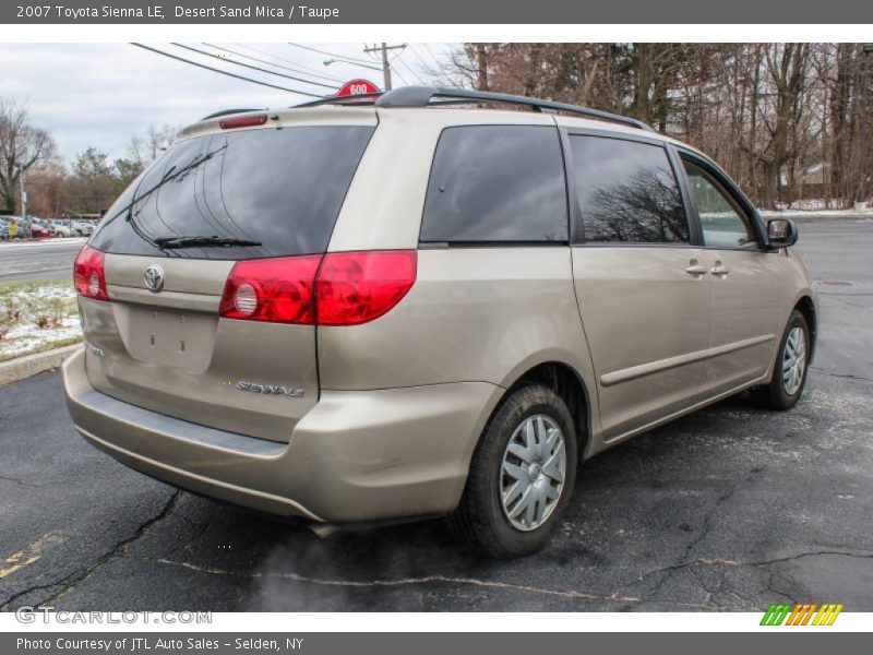 Desert Sand Mica / Taupe 2007 Toyota Sienna LE